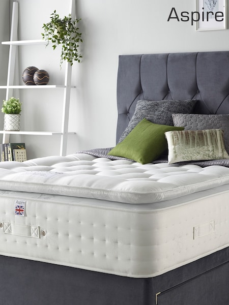 Aspire Furniture Cashmere 1000 Pocket Pillowtop Mattress (113147) | £437 - £764