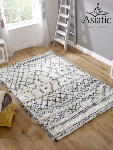 Asiatic Rugs Cream Alto Rug (113525) | £128 - £363