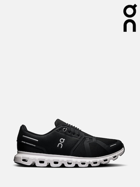 Black - Regular On Cloud 6 Trainers