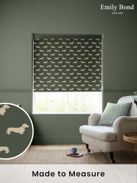 Emily Bond Fern Peggy Made to Measure Roller Blinds (115428) | £58
