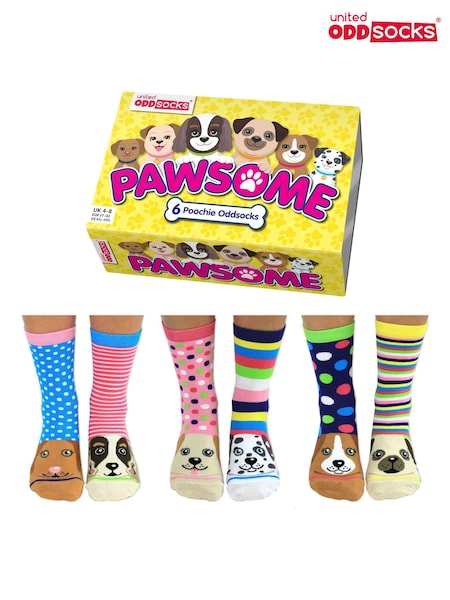 United Odd Socks Multi Pawsome Dogs Pawsome Socks (115959) | £16