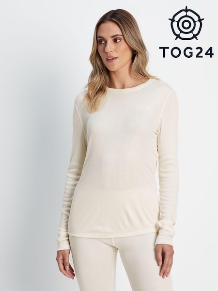 Tog 24 White Meru Crew Neck Baselayer (116588) | £40