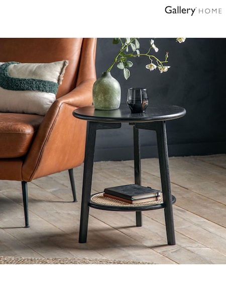 Gallery Home Natural Amber Bedside Table (117625) | £191