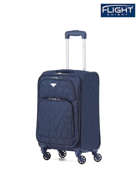 Flight Knight Quilted Navy Bag (118224) | £55