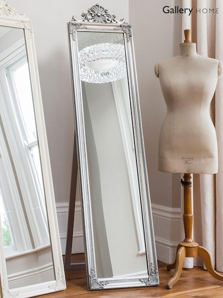 Gallery Home Silver Darley Cheval Mirror (119328) | £115