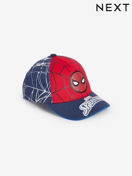 Blue Spiderman 100% Cotton License Cap (1-16yrs) (120137) | £11 - £13