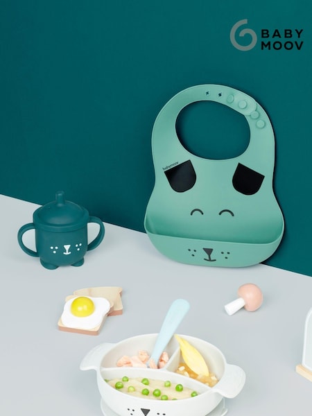 Babymoov Blue Learn'isy Silicone Fox Feeding Set (123384) | £35