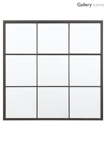 Gallery Home Black Chafford Medium Mirror (123475) | £130