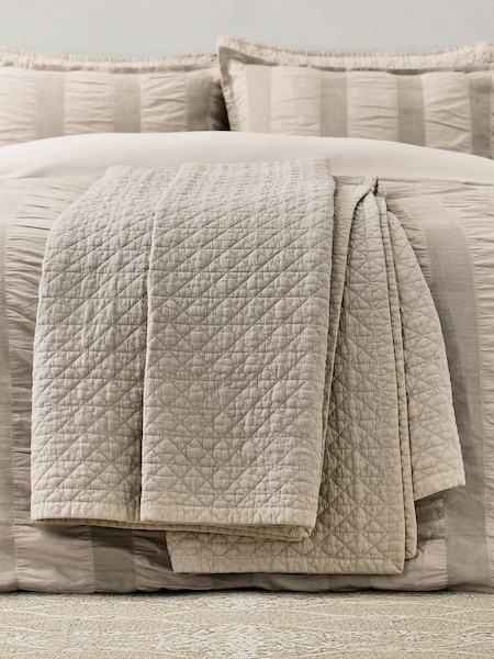 Bedeck Of Belfast Stonewashed Quilted Throw