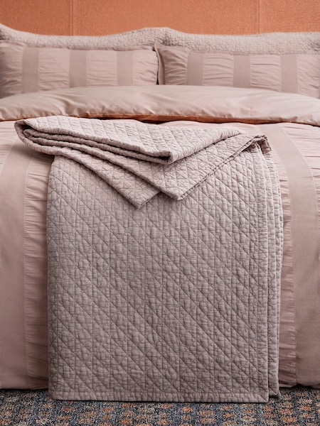 Bedeck Of Belfast Stonewashed Quilted Throw