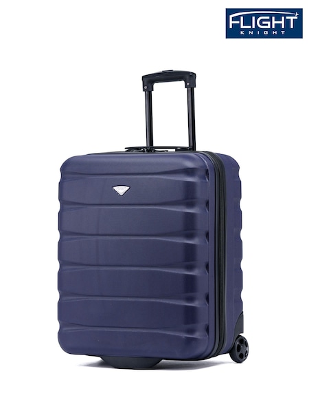 Flight Knight 56x45x25cm EasyJet Overhead 2 Wheel ABS Hard Case Cabin Carry On Hand Luggage (126952) | £50
