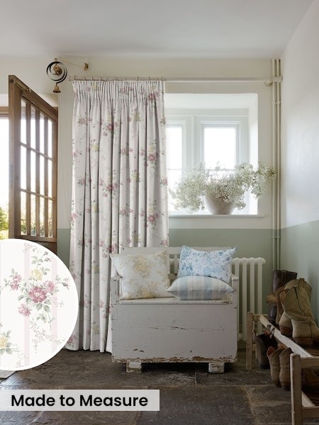 Shabby Chic By Rachel Ashwell® Floral Trellis Made To Measure Curtains