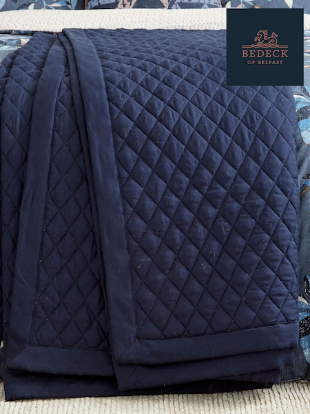 Bedeck Of Belfast Sutton Albany Quilted Cotton Throw