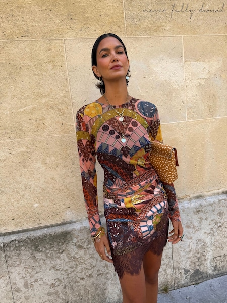 Brown - Never Fully Dressed Casablanca Mini Maeva Skirt