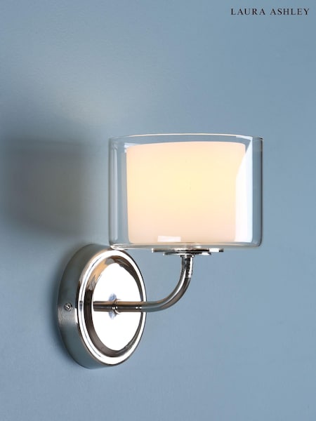 Laura Ashley Chrome Southwell Wall Light (130528) | £75