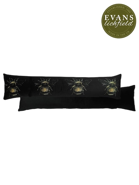 Evans Lichfield Black Gold Bee Draught Excluder (132353) | £22