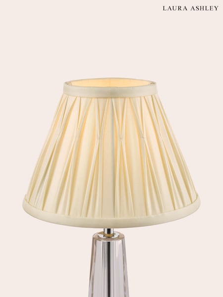 Laura Ashley Ivory Fenn Silk Empire Easyfit Lamp Shade (132559) | £28 - £45