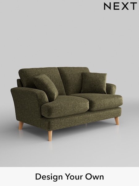 Plush Chenille/Moss Green Conway Relaxed Sit (132761) | £1,150
