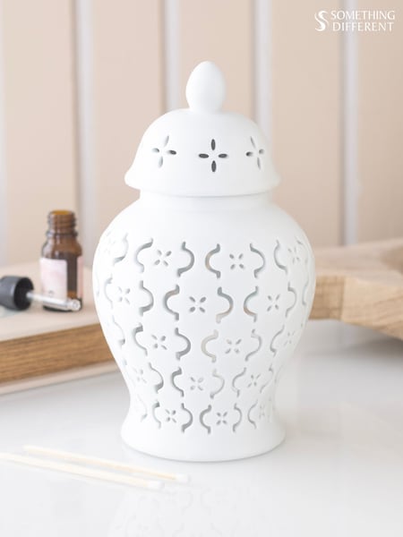 Something Different Moroccan Lantern Cut Out Oil Burner And Wax Warmer