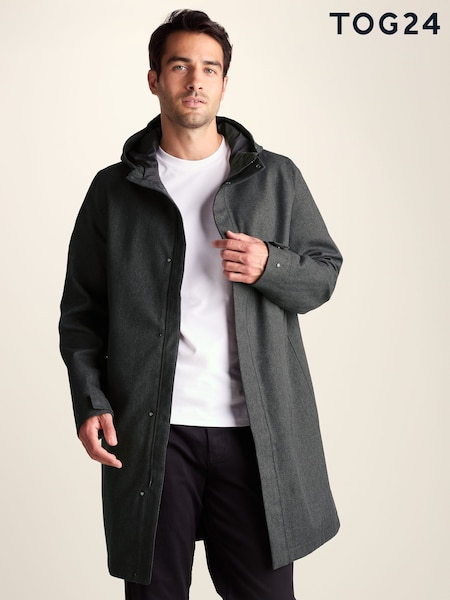 Grey - Regular Tog 24 Henry Waterproof Longline Coat