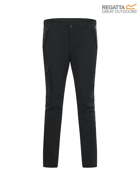 Black - Regatta Tech Mountain Trousers