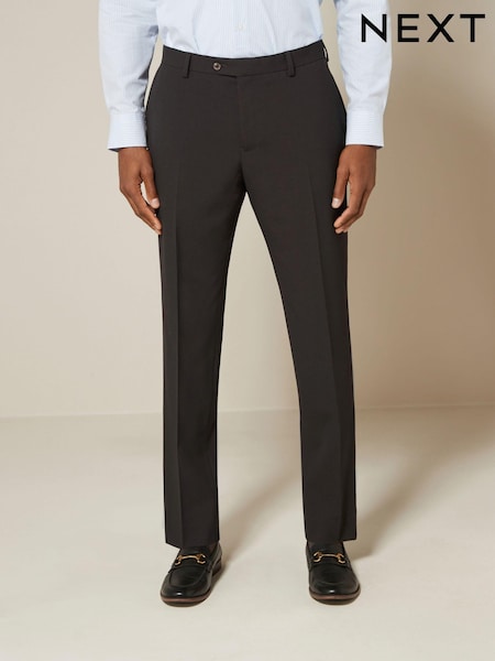 Brown Slim Fit Motionflex Stretch Suit Trousers (133914) | £40