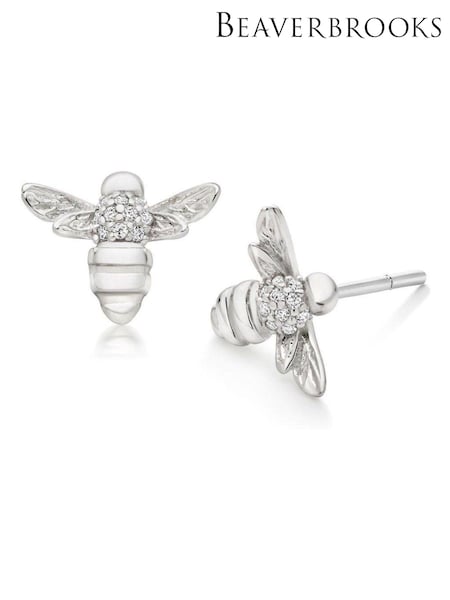 Beaverbrooks Cubic Zirconia Bee Earrings (134213) | £49