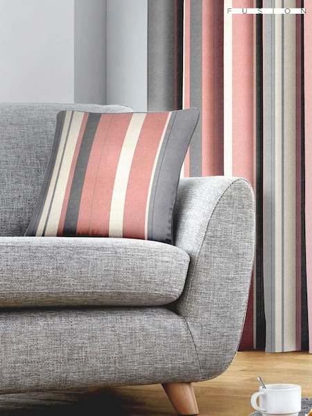 Fusion Blush Pink 100% Cotton Whitworth Square Cushion (136250) | £16