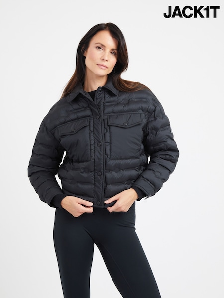 Black - Jack1t Black Apollo Shirt Jacket