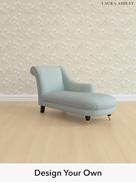 Carolyn Check/Duck Egg Gloucester By Laura Ashley (137100) | £1,100