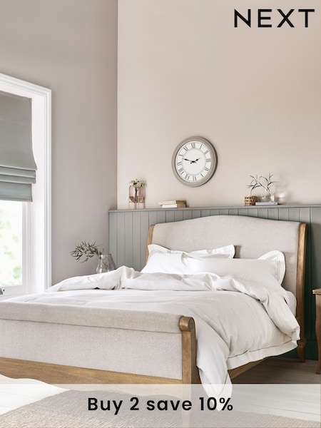 Contemporary Blend Light Natural With Footend Josie Bed Frame (137533) | £765 - £965