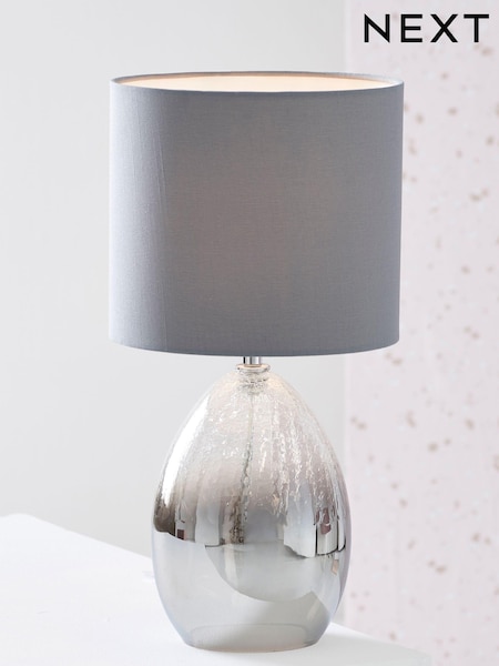 Smoke Grey Isla Ombre Table Lamp (137876) | £30