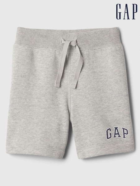 Gap Grey Pull On Logo Baby Jogger Shorts (Newborn-5yrs) (138150) | £12