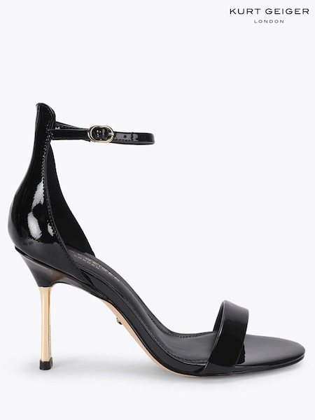 Black - Kurt Geiger London Bank Drench Heeled Sandals