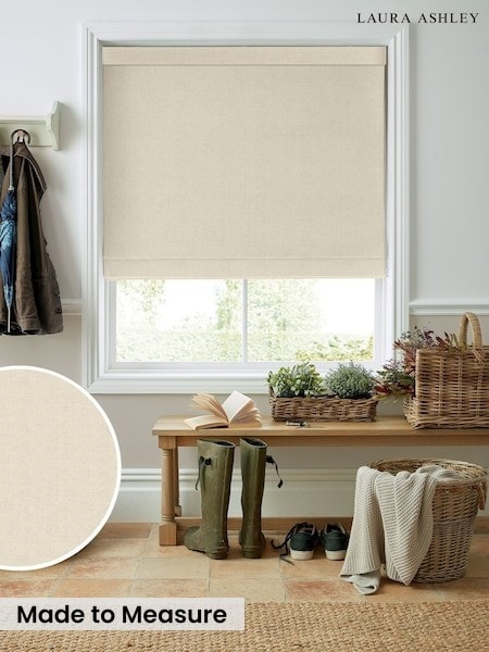 Laura Ashley Brushed Cotton Made To Measure Roman Blinds