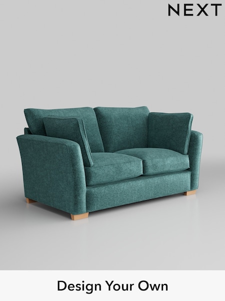 Plush Chenille/Dark Teal Green Heath Highback (141221) | £1,125