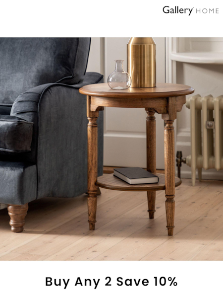 Gallery Home Natural Kami Side Table (143326) | £355