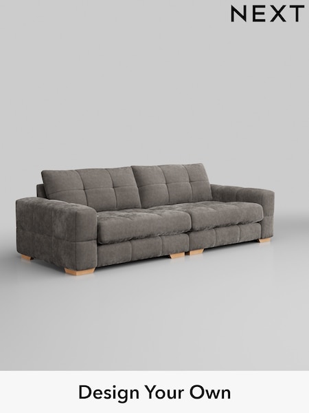 Distressed Velour/French Grey Brooke Deep Sit (146655) | £1,825