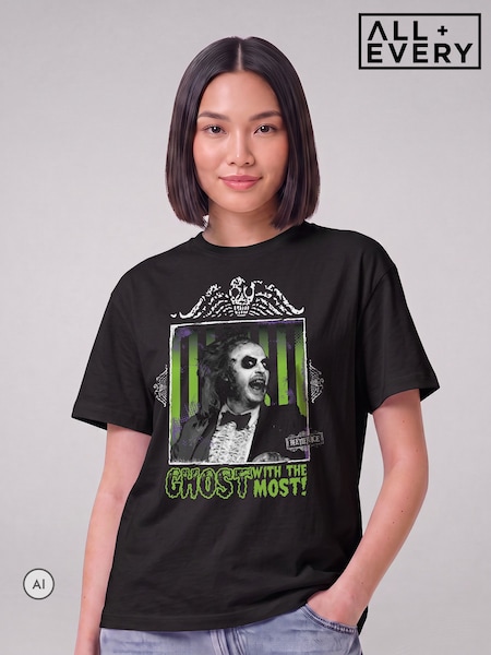 Black - All + Every Beetlejuice Suit The Ghost With The Most T-shirt