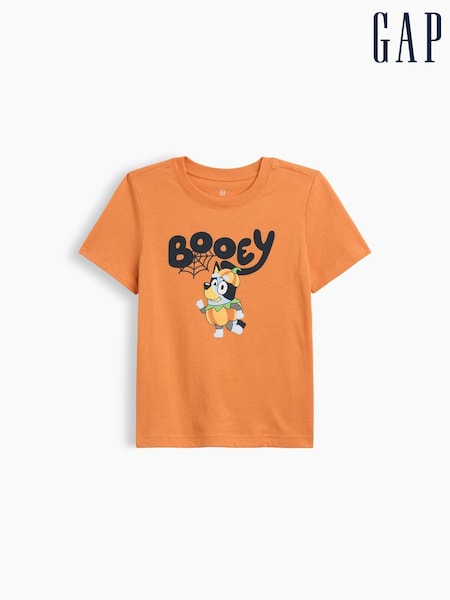 Orange - Gap Bluey Halloween Graphic T-shirt (6mths-5yrs)