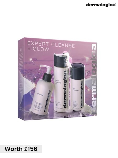 Dermalogica Expert Cleanse & Glow Skincare Gift Set (worth £156)