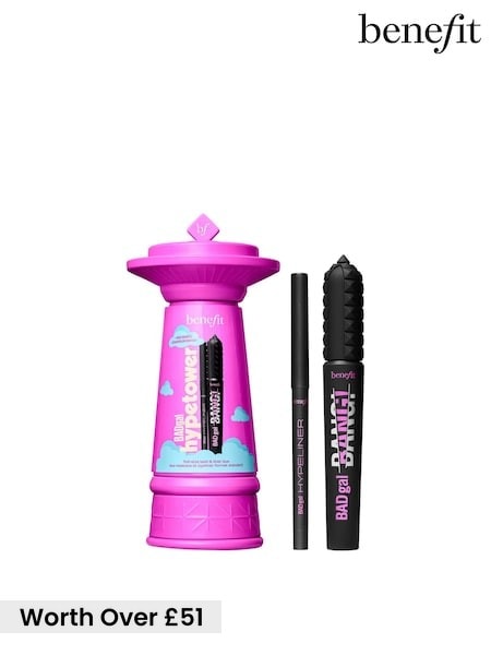 Benefit Badgal Hypetower Mascara & Eyeliner Duo Gift Set (worth Over £51)