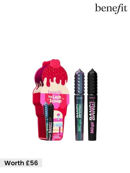 Benefit The Lash Scoop Badgal Bang Waterproof Mascara Duo Gift Set (worth £56)