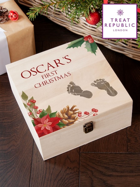 Natural - Treat Republic Baby's First Christmas Box