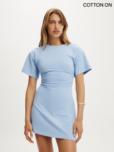 Blue - Cotton On Boxy Tuck T-shirt Mini Dress