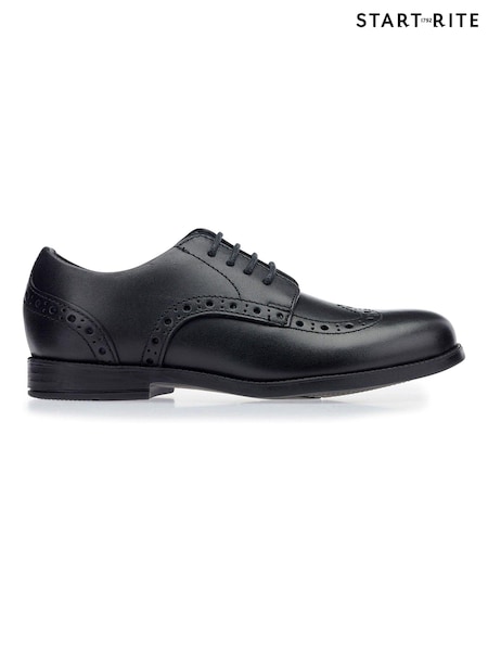 Start-Rite Brogue Leather Smart School Shoes F & G Fit (153015) | £59