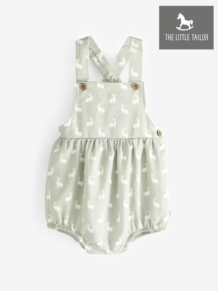 The Little Tailor Baby Woven 100% Cotton Rompersuit (153651) | £20