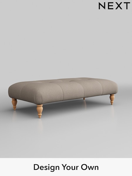 Studio Chenille/Mid Natural Erin Buttoned Back Deep Sit (153845) | £425