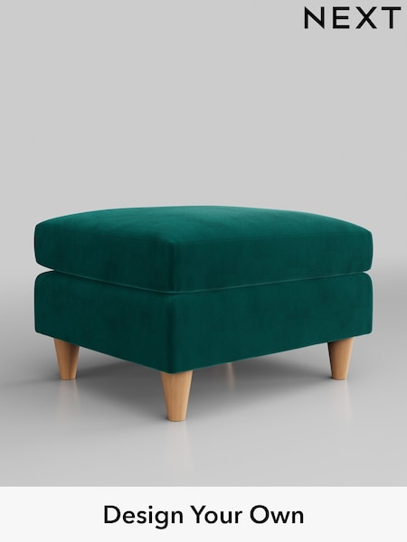Plush Velvet Easy Clean/Juniper Green Camden (153851) | £350