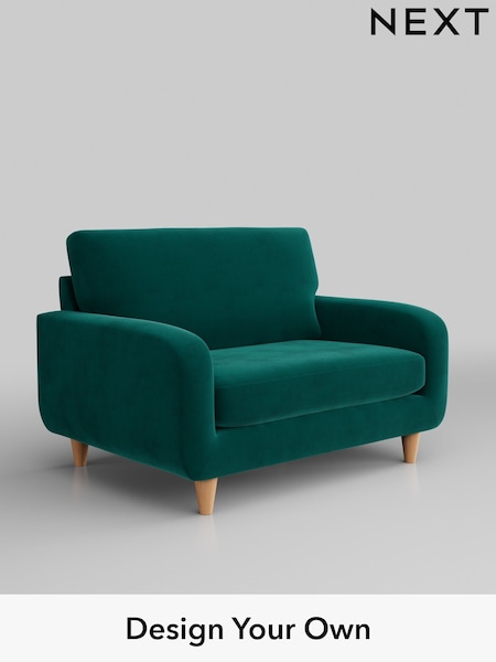 Plush Velvet Easy Clean/Juniper Green Camden (153851) | £799